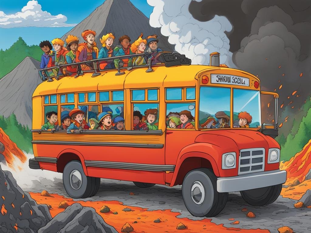 magic school bus episode about volcanoes